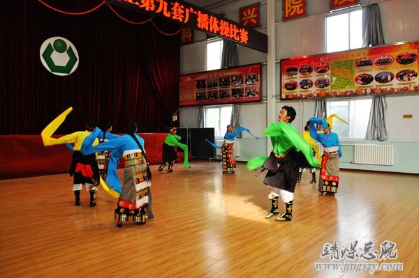 总医院举办庆国庆职工广播体操比赛